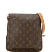 Pre-owned Leather louis-vuitton-bags Louis Vuitton Vintage , Brown , D...