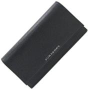 Pre-owned Leather wallets Burberry Vintage , Black , Heren