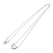 Pre-owned Platinum necklaces Tiffany & Co. Pre-owned , Gray , Dames