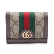 Pre-owned Leather wallets Gucci Vintage , Multicolor , Dames