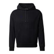 Hooded wol-kasjmier trui Emporio Armani , Blue , Heren