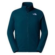 Midnight Petrol Glacier Full Zip The North Face , Blue , Heren