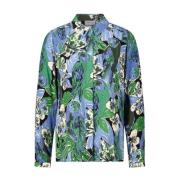 Bloemenblouse met jungleprint Fabienne Chapot , Multicolor , Dames