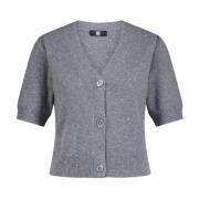 Glitterende korte mouw vest Riani , Gray , Dames