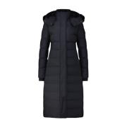 Lange Parka met Donsverenvulling Moose Knuckles , Black , Dames