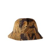 Camo Tech Omkeerbare emmer hoed 8053 Maharishi , Black , Heren