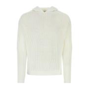 Gehaakte Bridget Sweatshirt in Wit Gimaguas , White , Heren