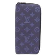 Pre-owned Fabric wallets Louis Vuitton Vintage , Blue , Dames