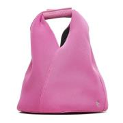 Japanse Bucket Handtas MM6 Maison Margiela , Pink , Dames