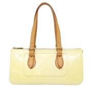 Pre-owned Leather louis-vuitton-bags Louis Vuitton Vintage , Yellow , ...