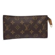 Pre-owned Canvas pouches Louis Vuitton Vintage , Brown , Dames