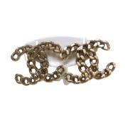 Pre-owned Metal chanel-jewelry Chanel Vintage , Yellow , Dames