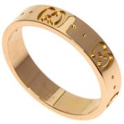 Pre-owned Rose Gold rings Gucci Vintage , Yellow , Dames