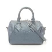 Pre-owned Leather louis-vuitton-bags Louis Vuitton Vintage , Blue , Da...