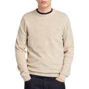 Merino Crew Neck Sweater Timberland , Beige , Heren