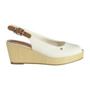 Wedges Tommy Hilfiger , White , Dames