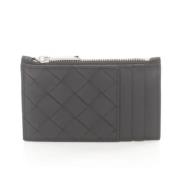 Pre-owned Fabric wallets Bottega Veneta Vintage , Black , Dames