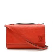 Pre-owned Leather louis-vuitton-bags Louis Vuitton Vintage , Red , Dam...