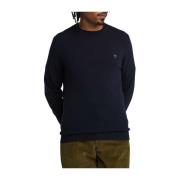 Merino Crew Neck Sweater Timberland , Blue , Heren