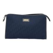 Pre-owned Canvas clutches Dior Vintage , Blue , Dames