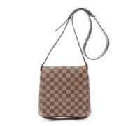 Pre-owned Coated canvas shoulder-bags Louis Vuitton Vintage , Brown , ...