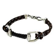 Pre-owned Metal bracelets Gucci Vintage , Black , Dames