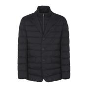 Zwarte Piumino Heren Jas Herno , Black , Heren