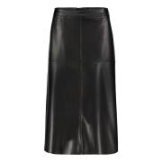 Fluweel A-Lijn Rok Effen Kleur Betty Barclay , Black , Dames