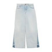 Wijde Pijp Denim Jeans Chloé , Blue , Dames