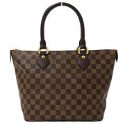 Pre-owned Canvas louis-vuitton-bags Louis Vuitton Vintage , Brown , Da...