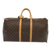 Pre-owned Canvas travel-bags Louis Vuitton Vintage , Brown , Dames