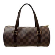 Pre-owned Canvas louis-vuitton-bags Louis Vuitton Vintage , Brown , Da...