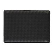 Leren Mac Book Hoes Bottega Veneta , Black , Heren