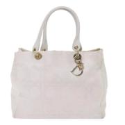 Pre-owned Canvas dior-bags Dior Vintage , White , Dames