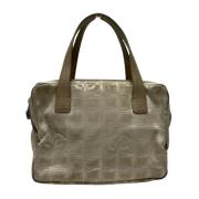 Pre-owned Fabric chanel-bags Chanel Vintage , Beige , Dames