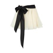 Romantische Tule Mini Rok Set Aniye By , White , Dames