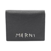 Pre-owned Leather wallets Marni Pre-owned , Black , Dames