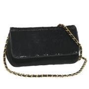 Pre-owned Fabric chanel-bags Chanel Vintage , Black , Dames