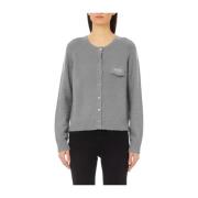 Stijlvolle Gebreide Top Liu Jo , Gray , Dames