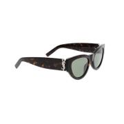 Klassieke Zonnebril Saint Laurent , Brown , Dames