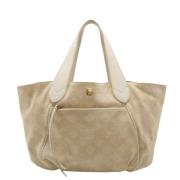 Pre-owned Canvas louis-vuitton-bags Louis Vuitton Vintage , Beige , Da...