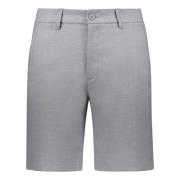 Herringbone Bermuda Shorts Les Deux , Gray , Heren