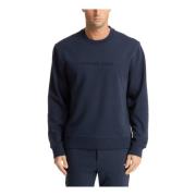 Effen Logo Sweatshirt Michael Kors , Blue , Heren