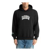 Gestreept Logo Zak Hoodie Barrow , Black , Heren