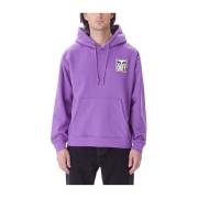 Paarse Passion Hoodie voor Mannen Obey , Purple , Heren