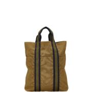 Pre-owned Canvas totes Hermès Vintage , Brown , Dames