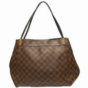 Pre-owned Canvas louis-vuitton-bags Louis Vuitton Vintage , Brown , Da...