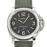 Pre-owned Stainless Steel watches Panerai Pre-owned , Black , Heren