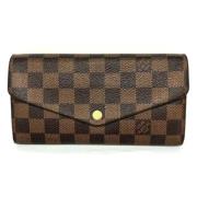 Pre-owned Fabric wallets Louis Vuitton Vintage , Brown , Dames