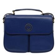 Pre-owned Leather celine-bags Celine Vintage , Blue , Dames